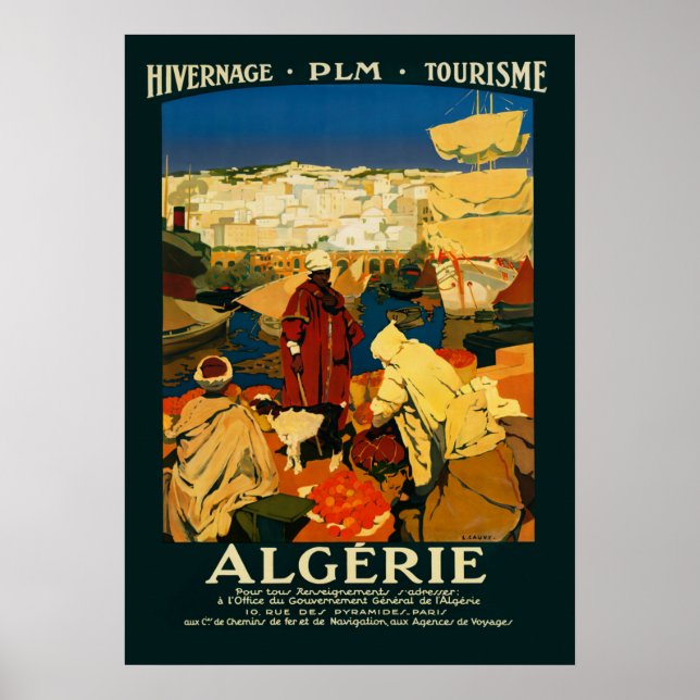 Algeria - poster - Vintage (Front)