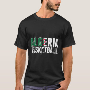 Algeria Sketll Lovers Jersey - Algerian Sport Supp T-Shirt