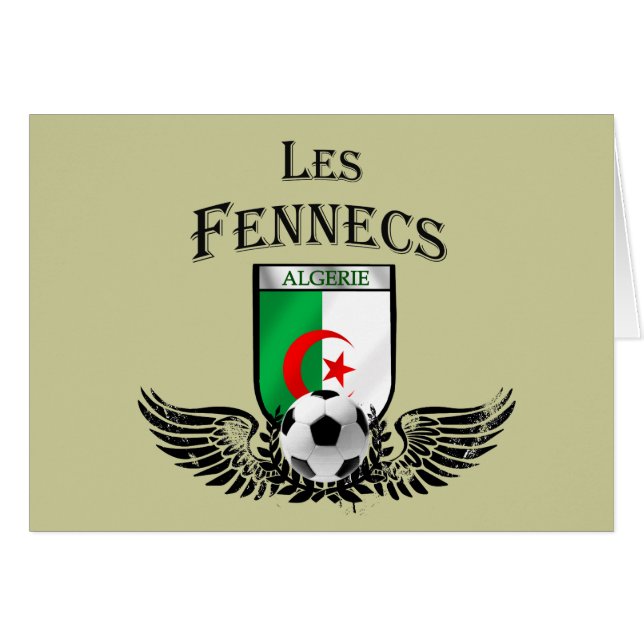Algeria Soccer (Front Horizontal)