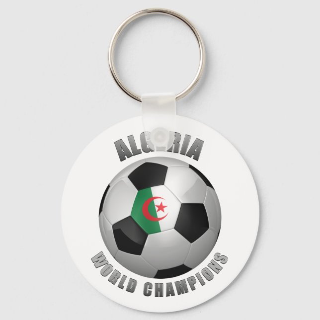 ALGERIA SOCCER CHAMPIONS KEY RING (Front)