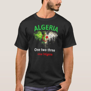 Algeria Soccer Flag Algerian Football T-Shirt
