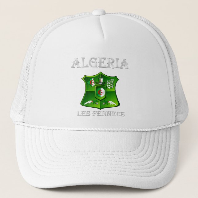Algeria Soccer Trucker Hat (Front)