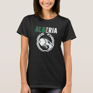 Algeria Table Tennis Algerian Ping Pong Supporte T-Shirt
