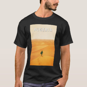 Algeria Travel Art Vintage T-Shirt