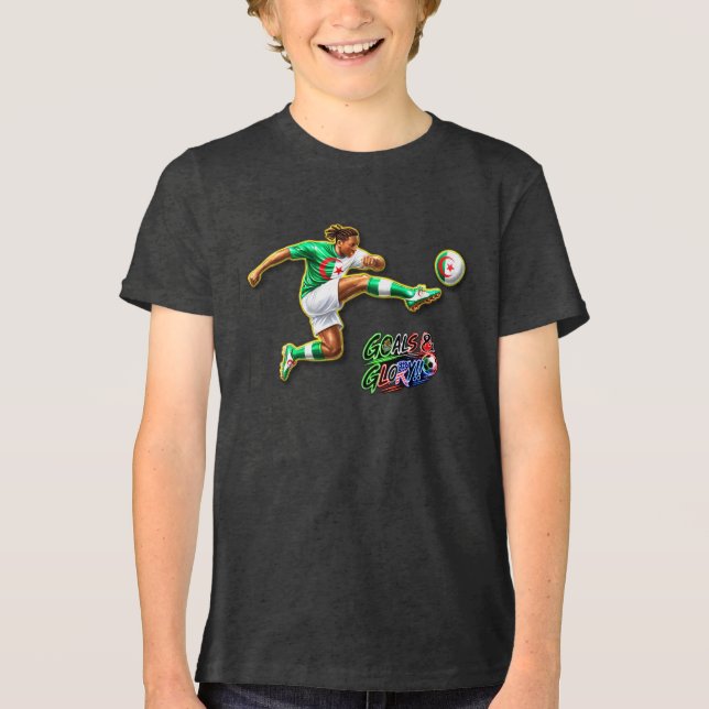 Algeria Tri-Blend Shirt (Front)