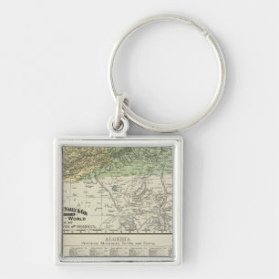 Algeria, Tunis, and Morocco Key Ring