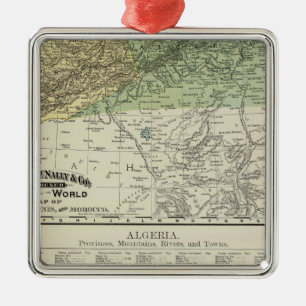 Algeria, Tunis, and Morocco Metal Tree Decoration