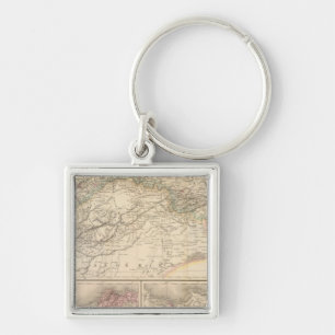 Algeria, Tunisia Key Ring