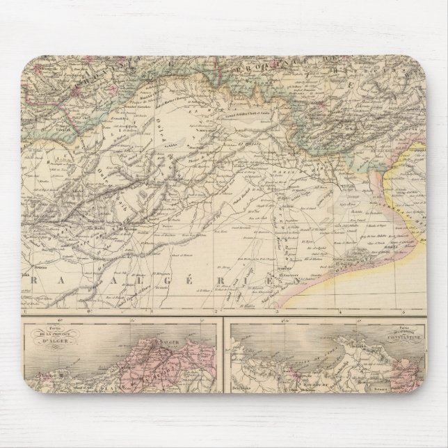 Algeria, Tunisia Mouse Mat (Front)