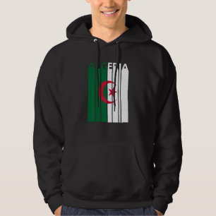 Algeria Vintage Algerian Flag T Vacation Hoodie