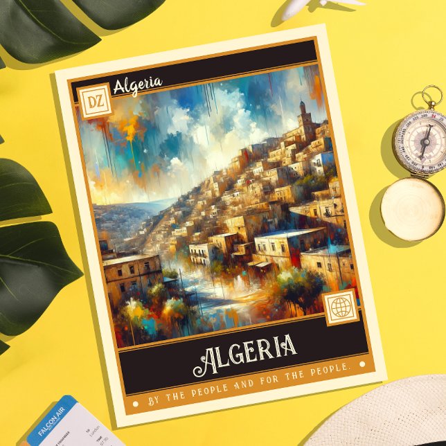 Algeria | Vintage Painting Postcard (Creator Uploaded)