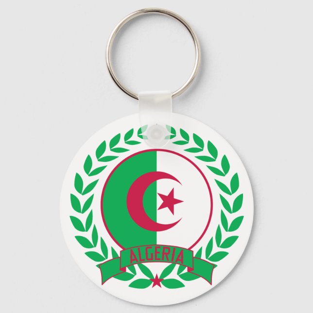 Algeria Wreath Key Ring (Front)