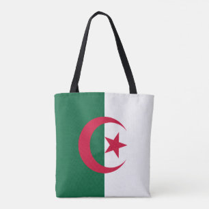 Algerian Flag, Flag of Algeria Tote Bag