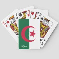 Algerian Flag Games, Algeria Playing Cards
