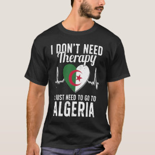 Algerian Flag I Algeria Flag I Holiday Algeria T-Shirt