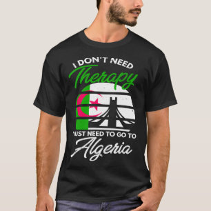 Algerian Flag I Algeria Flag I Vacation  I Algeria T-Shirt