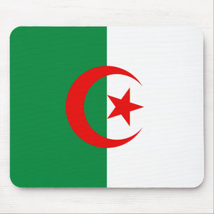 Algerian flag mouse mat