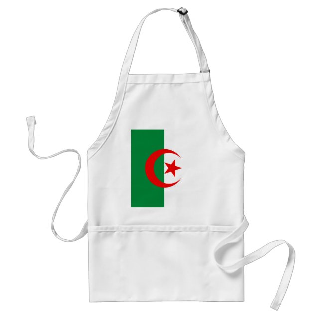Algerian flag standard apron (Front)