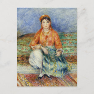 Algerian Girl by Pierre-Auguste Renoir Postcard