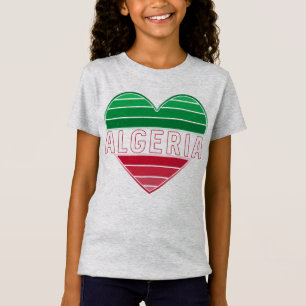 Algerian Heart, I Love Algeria T-Shirt