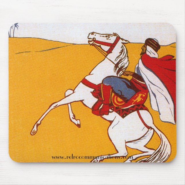 Algerian Horseman Mousepad (Front)