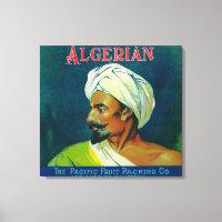 Algerian Orange Label