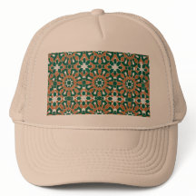 Algerian Zellige Green Terracotta Cap