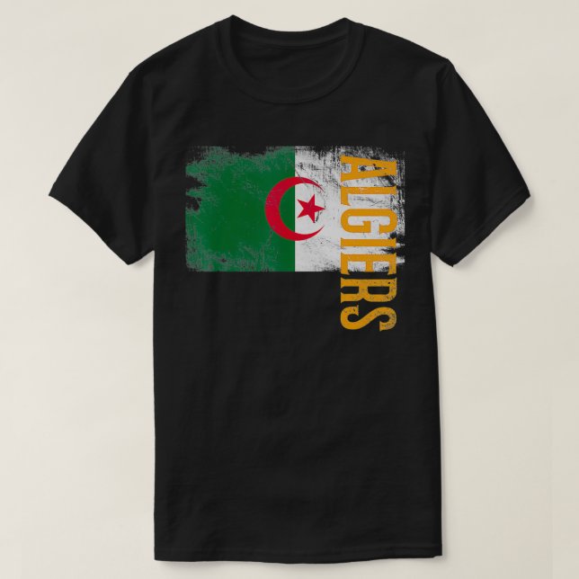 Algiers Algeria, For Algerian Men, Women And Kids  T-Shirt (Design Front)