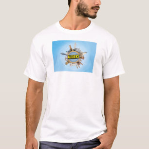 Algiers city Algeria tiny little planet landmark a T-Shirt