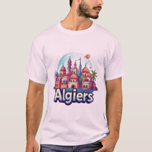 Algiers Cityscape With Historic Domes T-Shirt