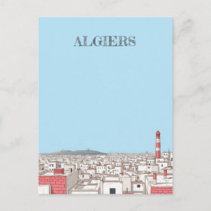 Algiers Travel Postcard