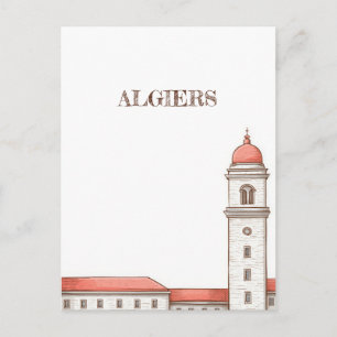 Algiers Travel Postcard