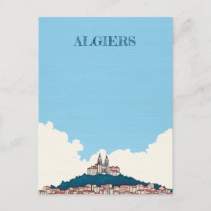 Algiers Travel Postcard