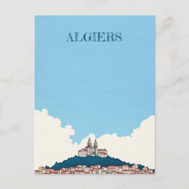 Algiers Travel Postcard (Front)