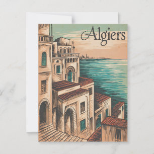 Algiers Vintage Postcard