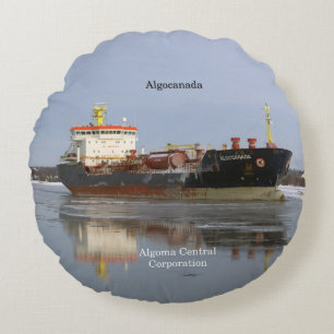Algocanada round pillow