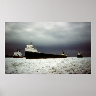 Algocen on the St. Clair River Poster