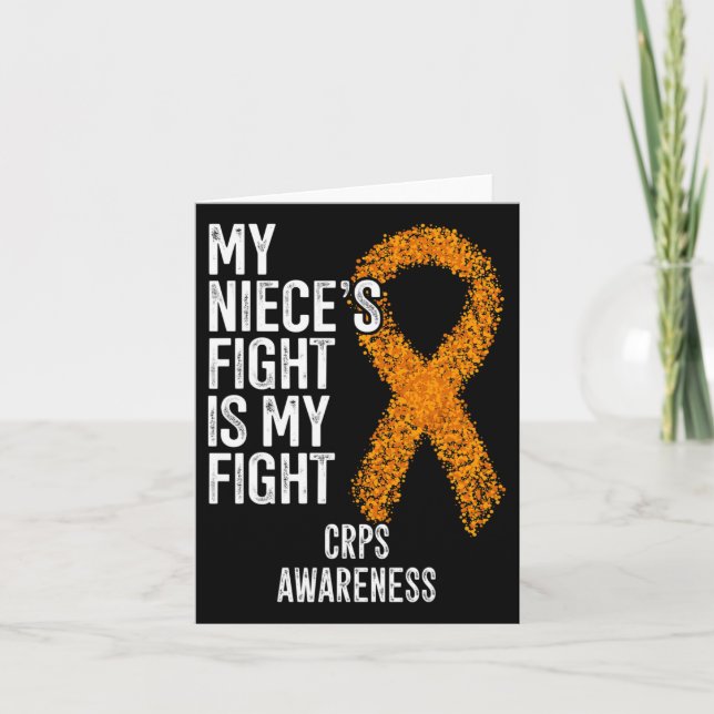 Algodystrophy My Niece's Fight Is My Fight Crps Aw Card (Front)