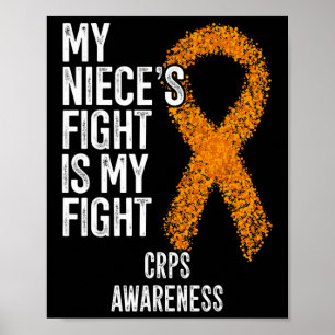 Algodystrophy My Niece's Fight Is My Fight CRPS Aw Poster