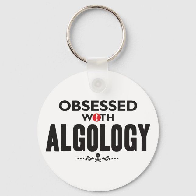 Algology Obsessed Key Ring (Front)
