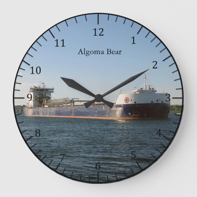 Algoma Bear clock (Front)