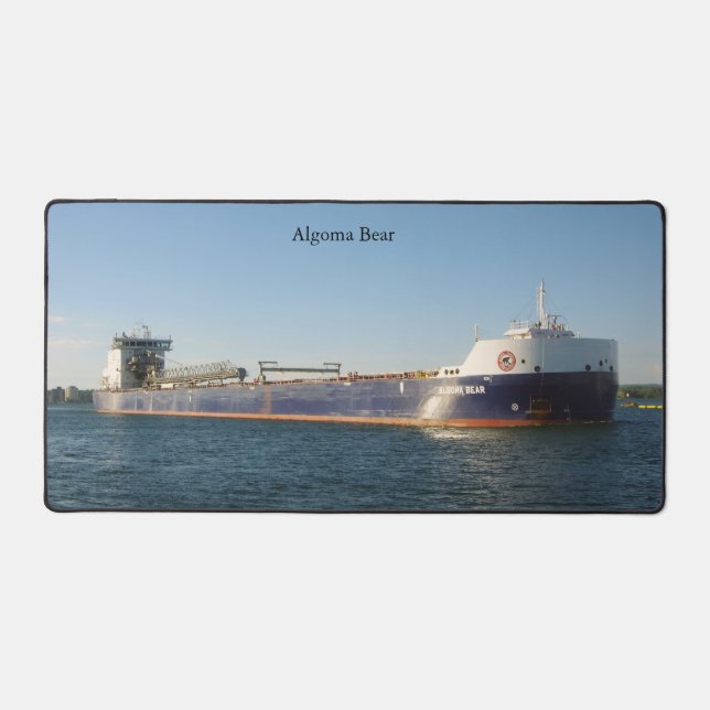 Algoma Bear desk mat (Front)