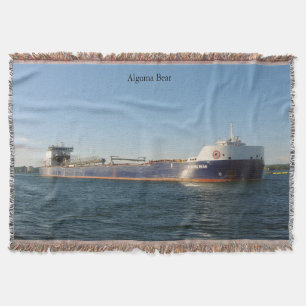 Algoma Bear throw blanket