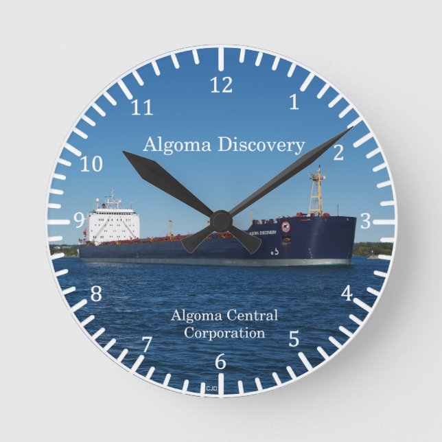 Algoma Discovery clock (Front)