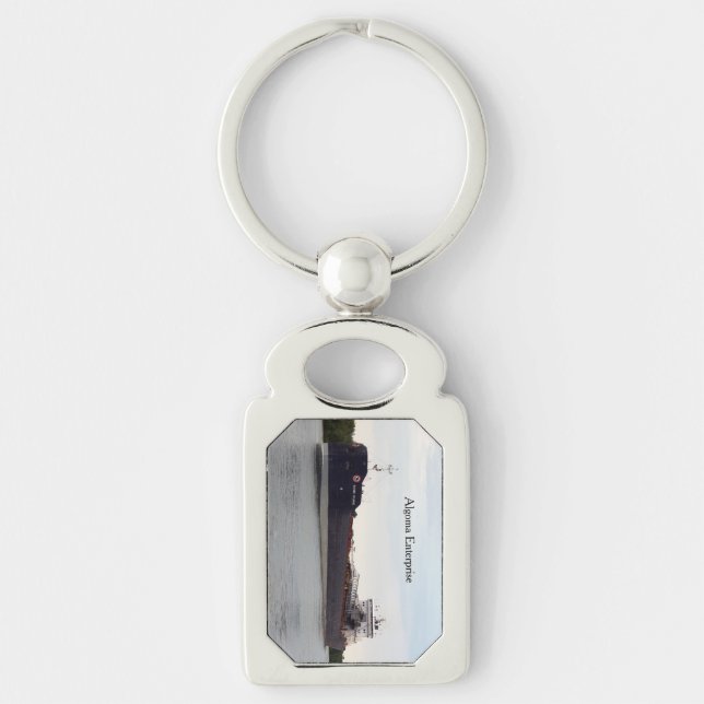 Algoma Enterprise metal key chain (Front)