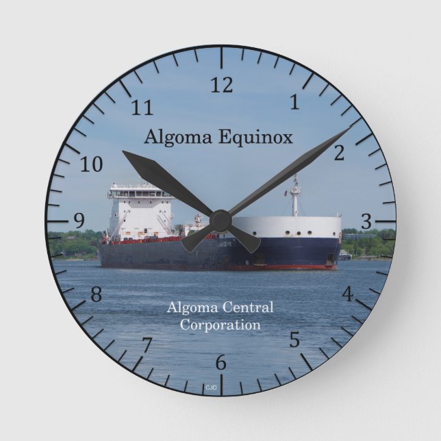 Algoma Equinox clock (Front)