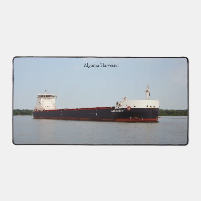 Algoma Harvester desk mat (Front)