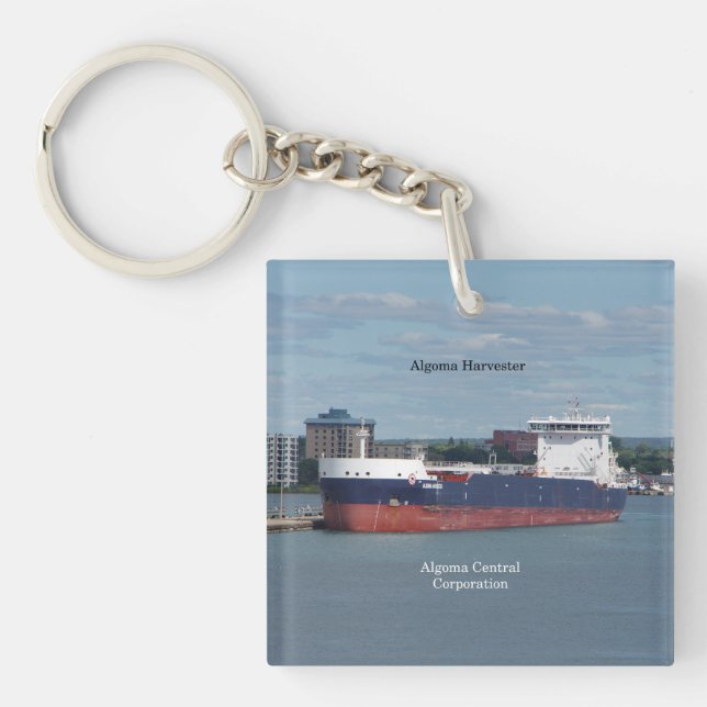 Algoma Harvester key chain (Front)