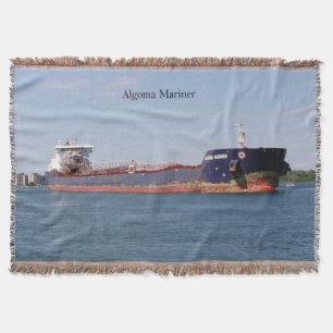 Algoma Mariner woven blanket
