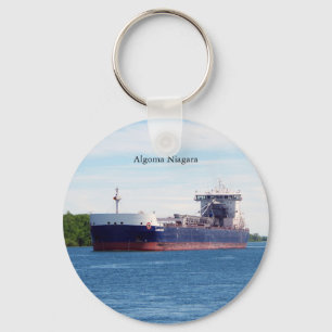 Algoma Niagara button key chain